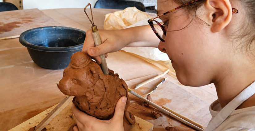 Atelier argile enfants à Rouen - Galerie Arts du Feu (76)