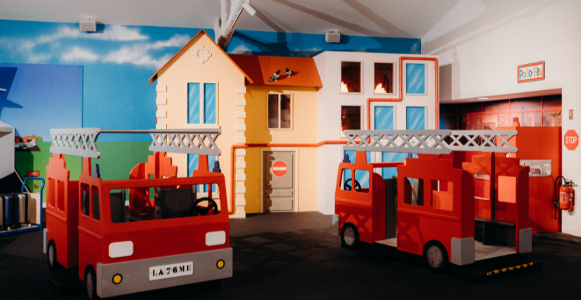 Mini-ville ludique pour enfants chez Palomano Rouen-Maromme !