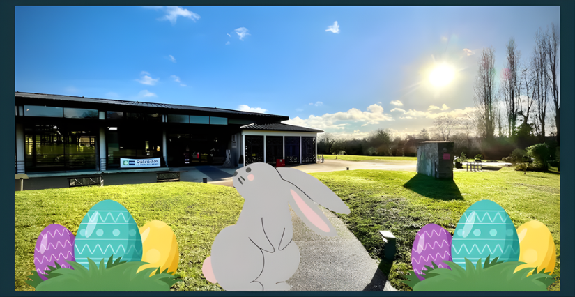 Chasse aux œufs au Musée de Vieux‑la‑Romaine, près de Caen