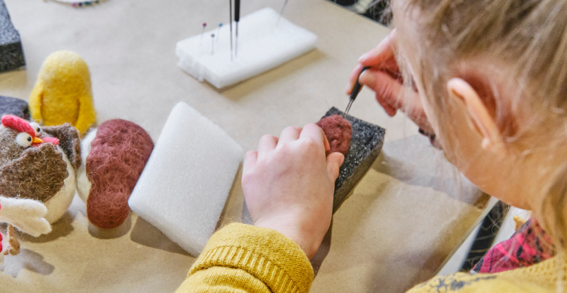Atelier créatif "Fête des mères" au musée d'art et d'histoire de Saint-Lô (50)