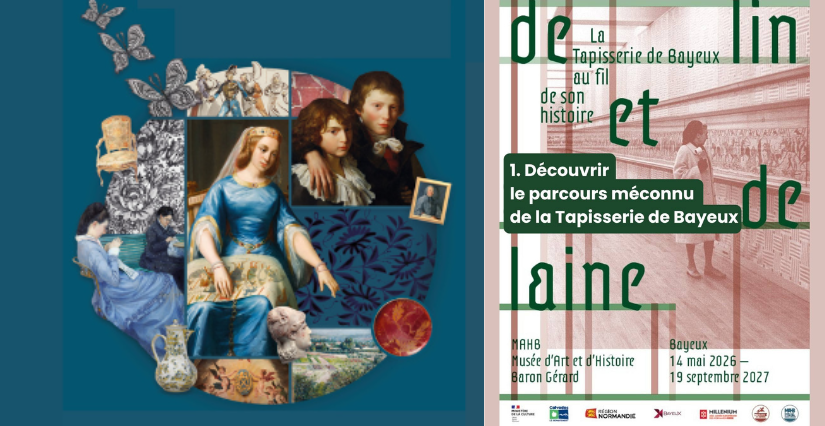 Visites du Musée d'Art et d'Histoire Baron Gérard et de l’exposition De lin et de laine à Bayeux (14)