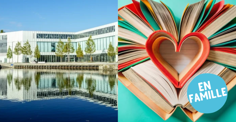 Bibliothèque Alexis de Tocqueville à Caen (14) : Idée de sortie en famille